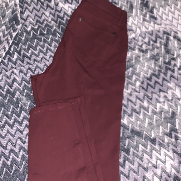 Maroon Suko jeans - Picture 2 of 4